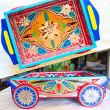 Flower Tray On Wheels