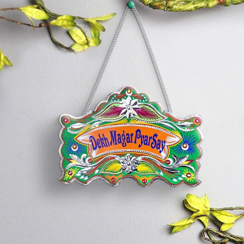 Truck Art Name Plate, Home Décor