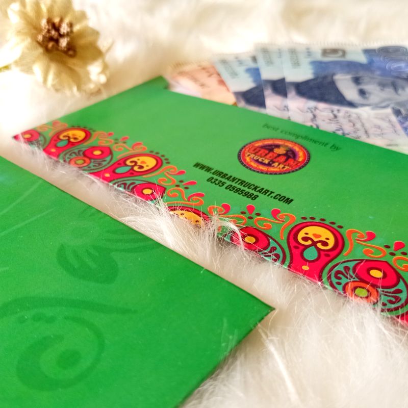 Green Artistic Envelopes