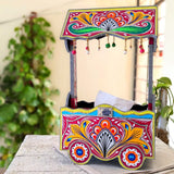 Maroon Tissue Cart