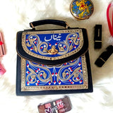 Blue Personalised Ladies Bag