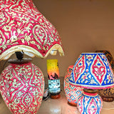 Gigantic New York Camel Skin Lamp