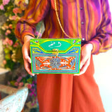 Viola Personalized Clutch