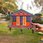 Orange House Key Holder