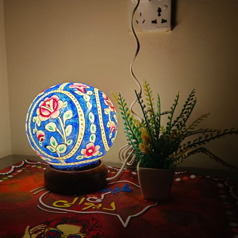 Paris Hand Painted Lamp