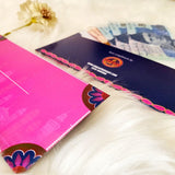 Royal Blue Truck Art Envelopes