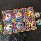 Purple Masala & Nimko Tray
