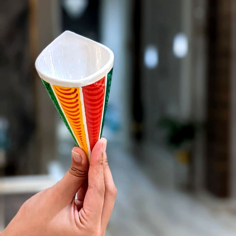 Multi Hand Painted Cone Set