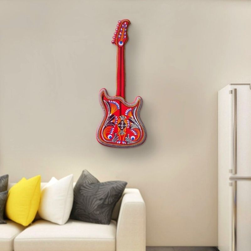 Chamakpatti Truck Art Inspired Guitars