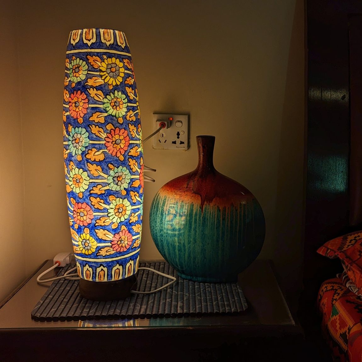 Rio Hand Painted Lamp