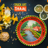 River Hand Painted Thaal