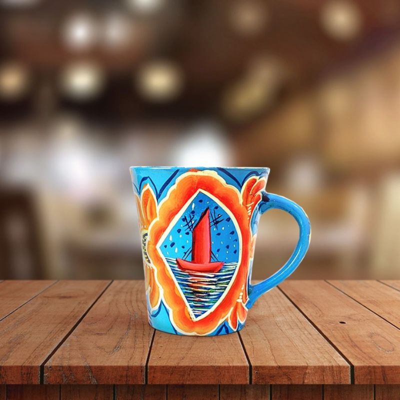 Ship Hand Painted Mug