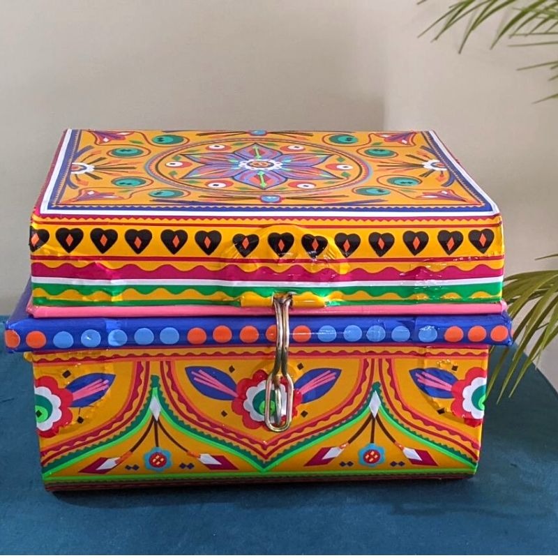 Yellow Chamakpatti Trunk